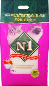 Наполнитель N 1 For Girls силикагелевый 12,5л