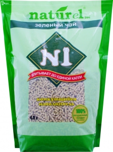 Наполнитель N 1  NATUReL Зелёный чай  4,5л